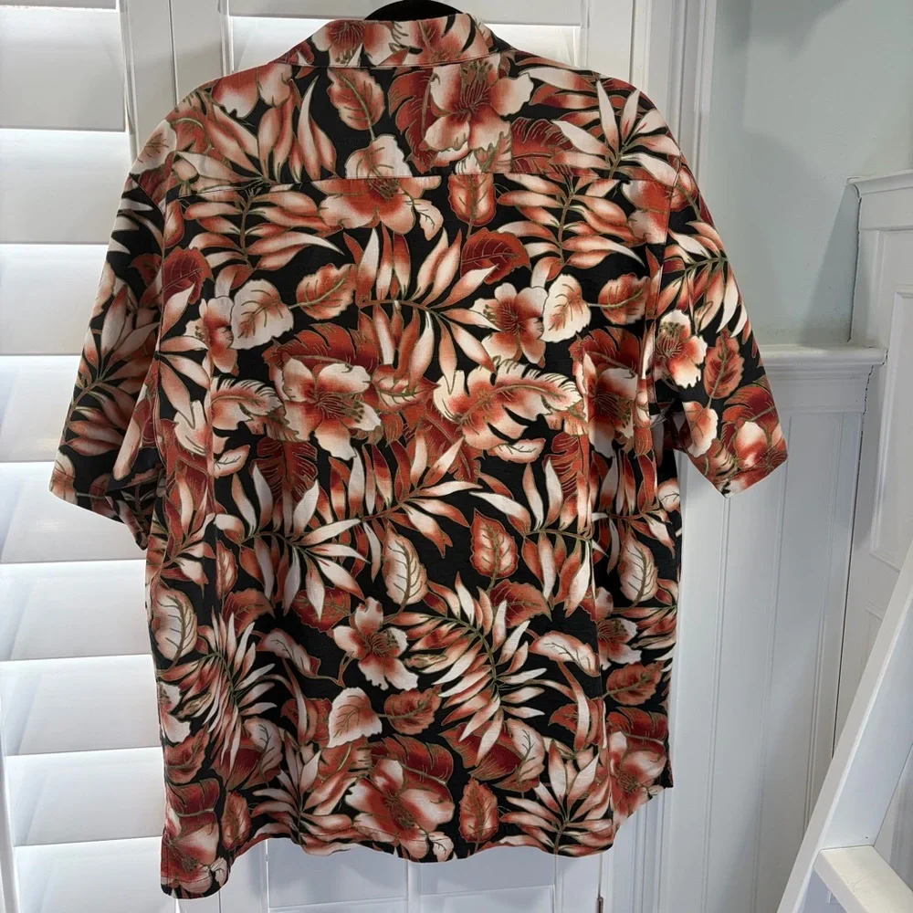 Caribbean Tropical Floral Shirt Unisex - Picture 2 of 10